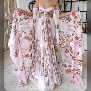 Floral Pink Oasis Haze Printed - Rue De Seine